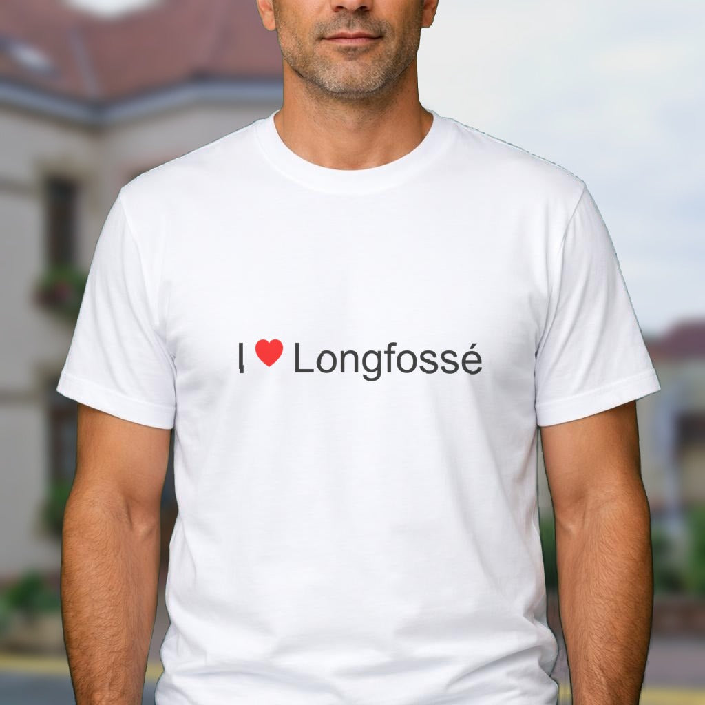 T-shirt I love longfossé