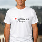 T-shirt I love longny les villages