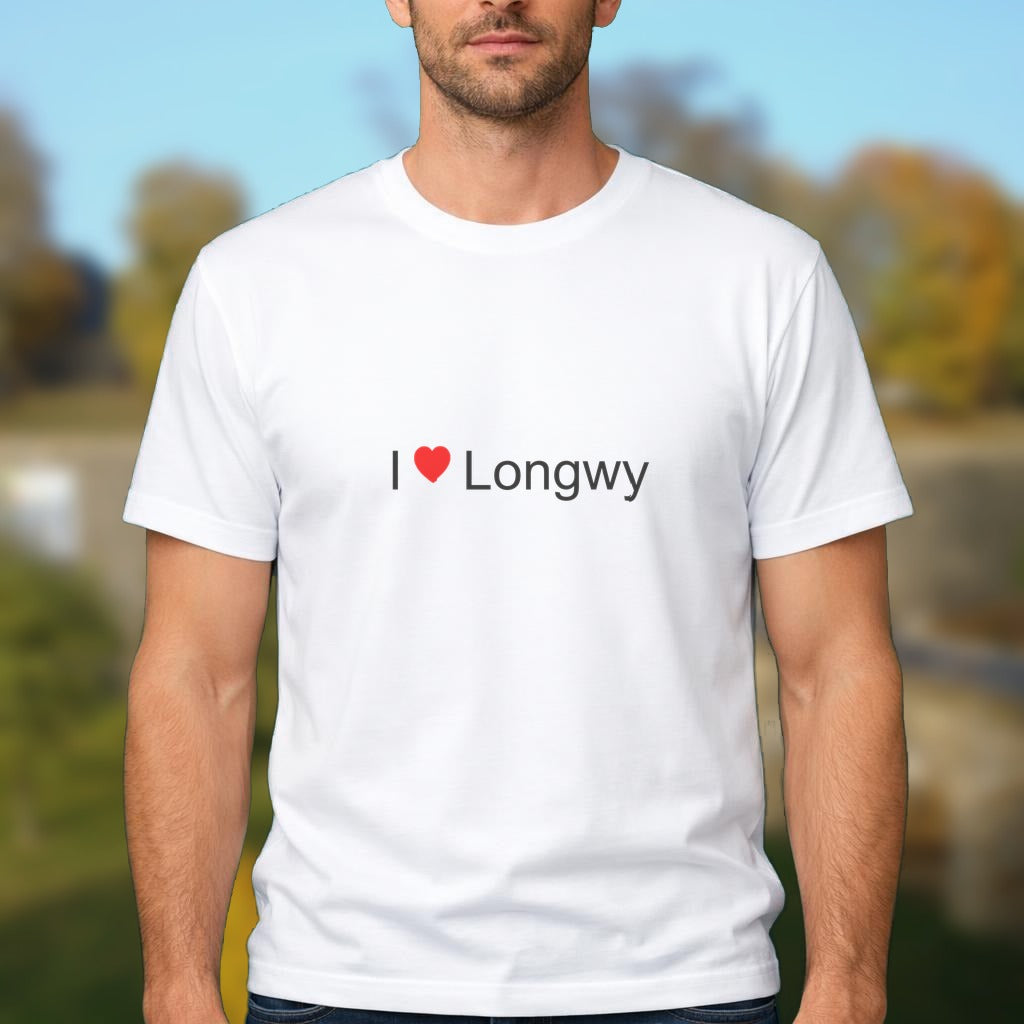 T-shirt I love longwy