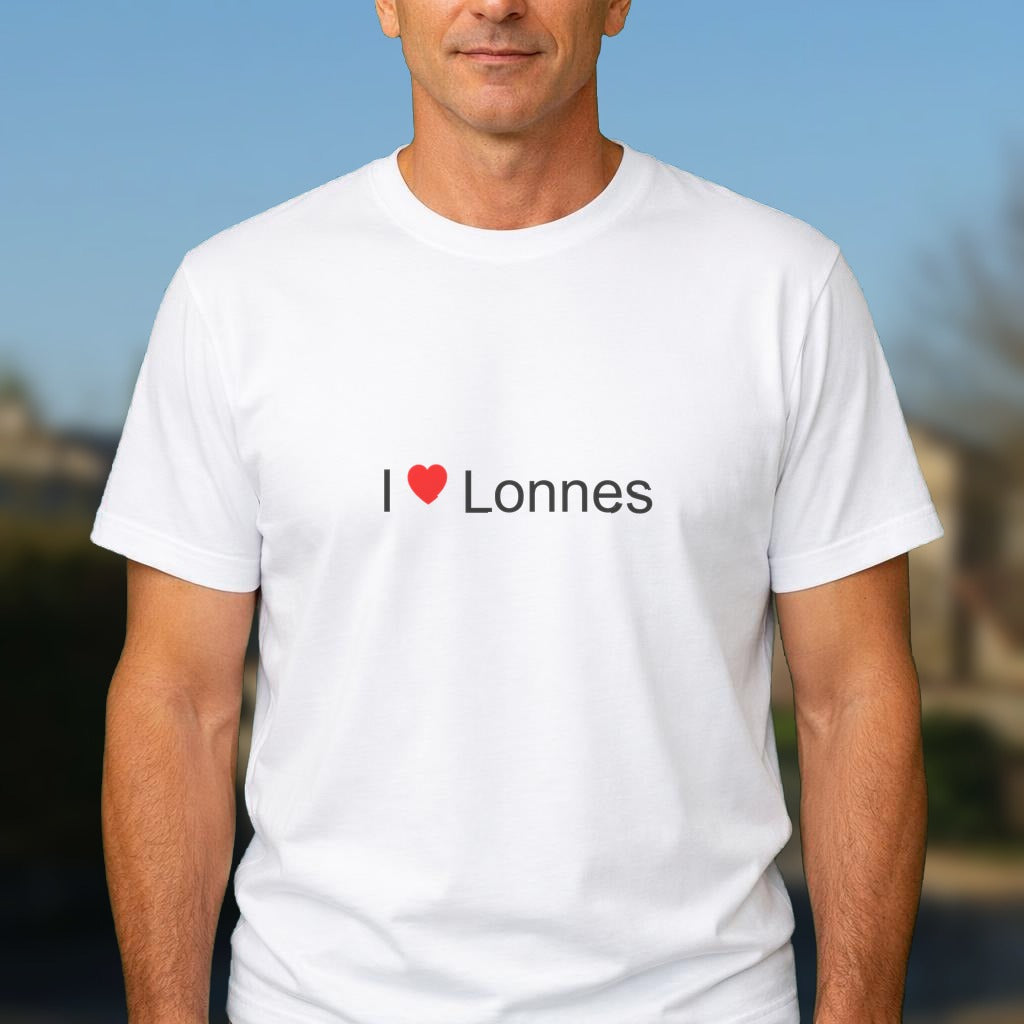T-shirt I love lonnes