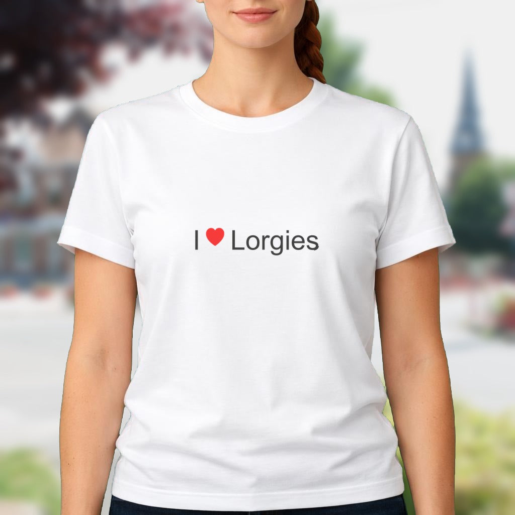 T-shirt I love lorgies