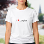 T-shirt I love lorgies