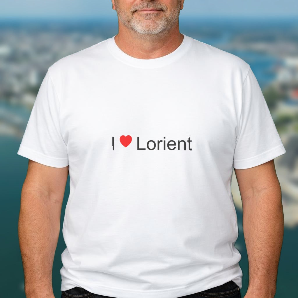 T-shirt I love lorient