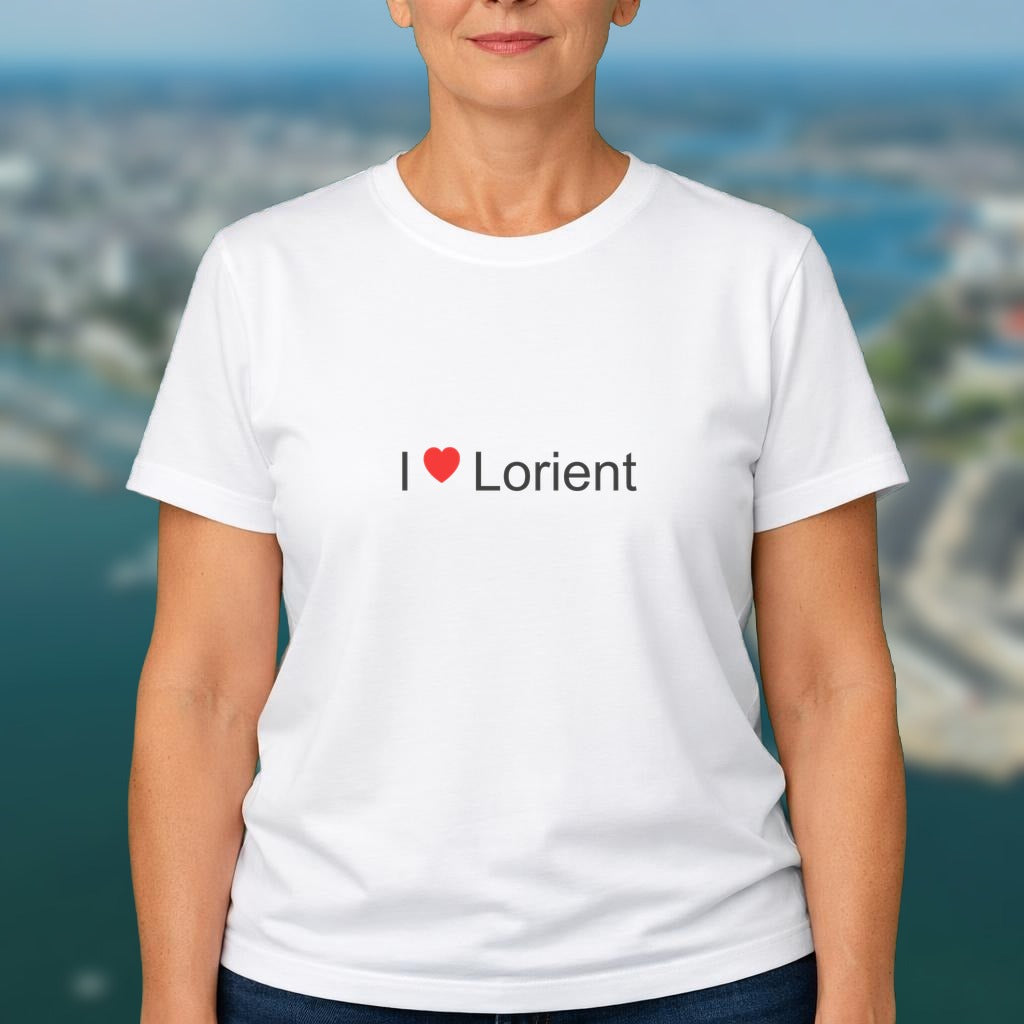 T-shirt I love lorient