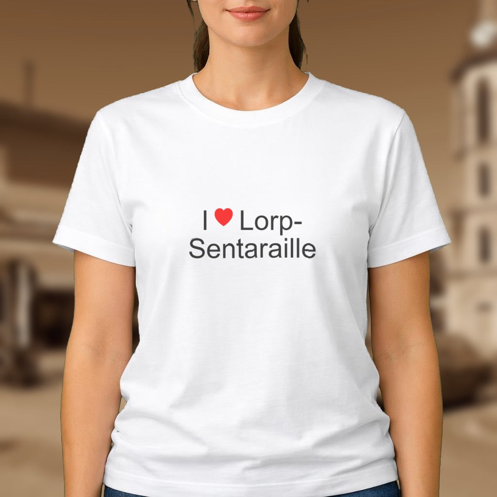 T-shirt I love lorp-sentaraille