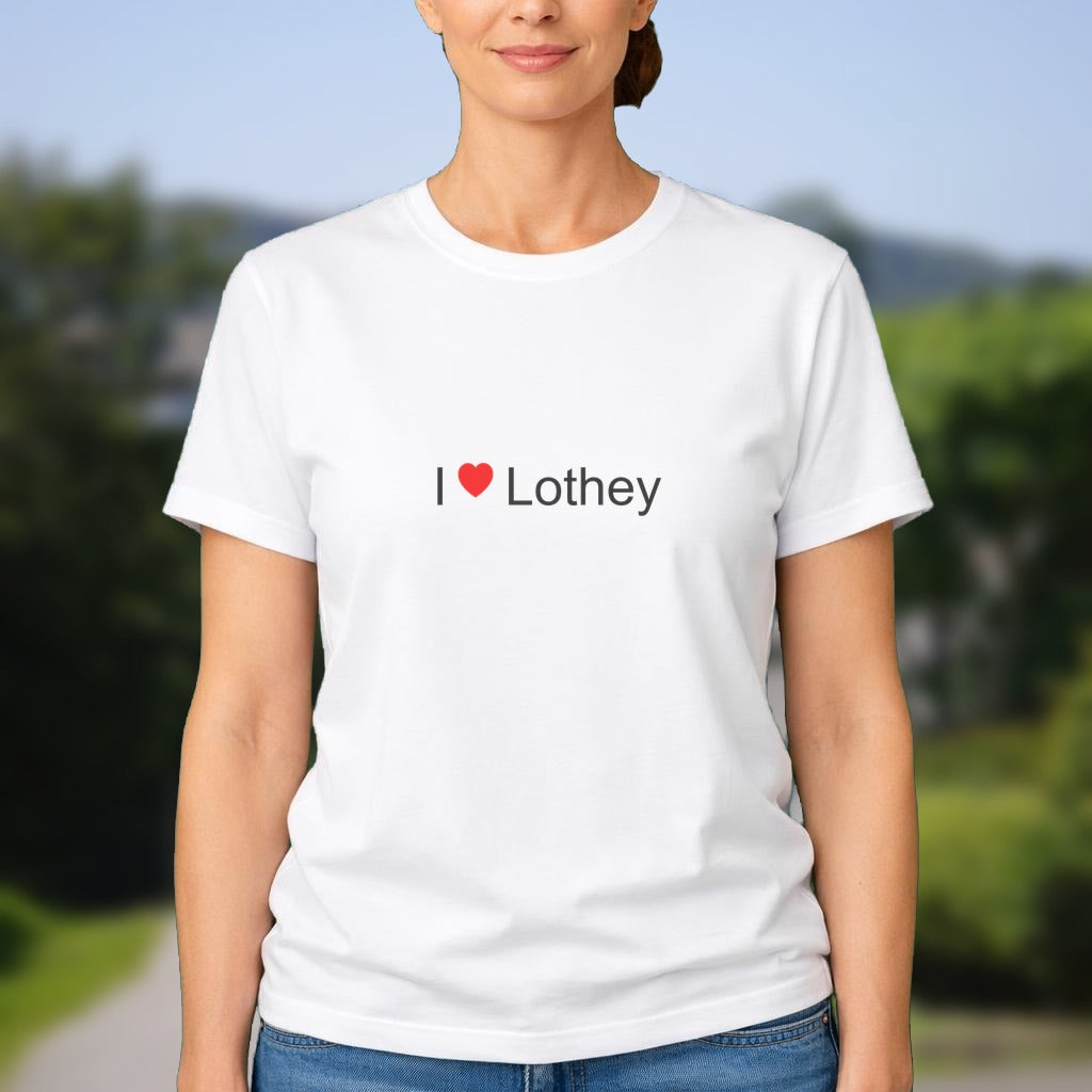 T-shirt I love lothey