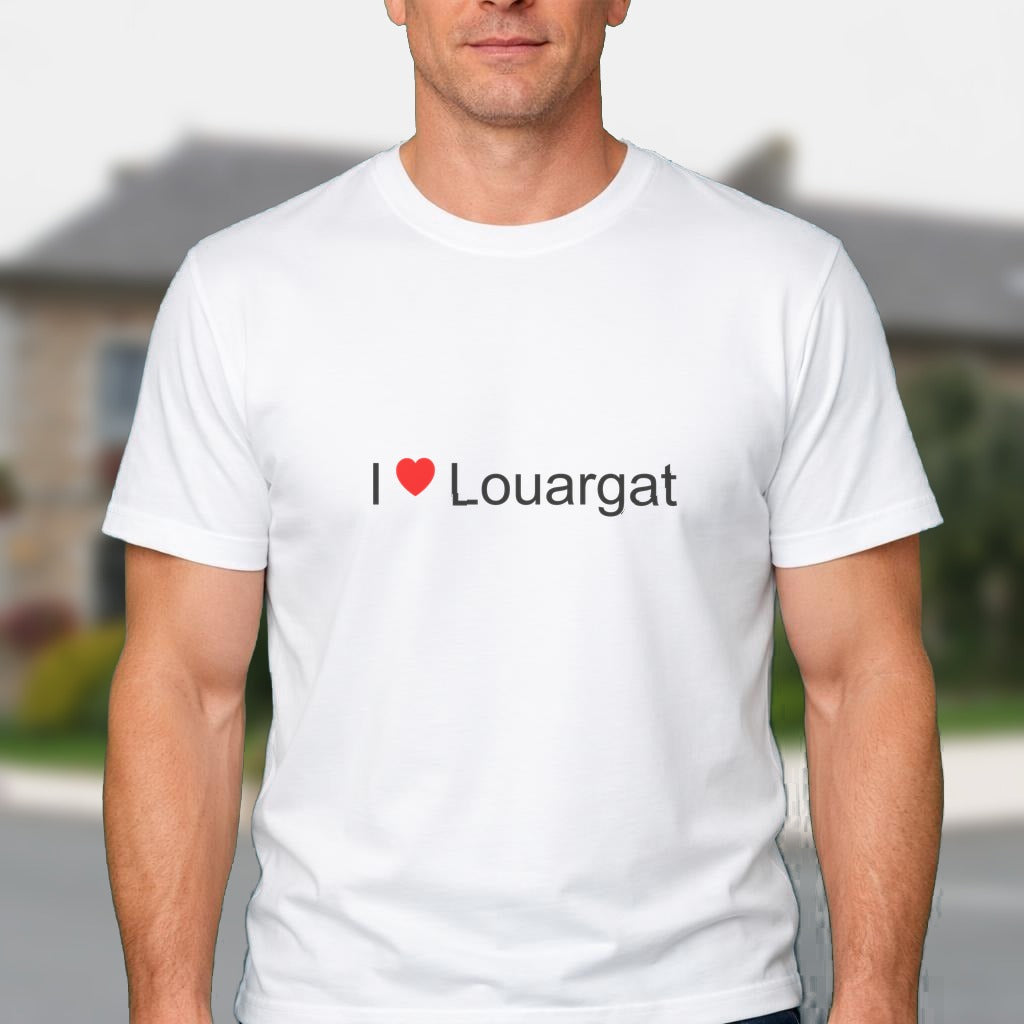T-shirt I love louargat