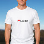 T-shirt I love loudet