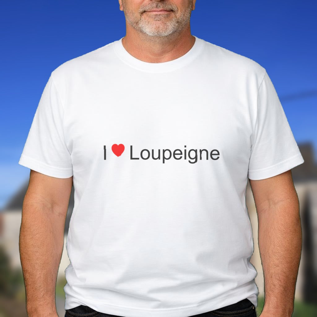 T-shirt I love loupeigne