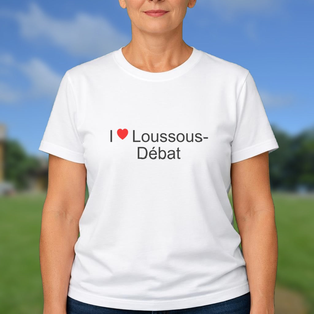T-shirt I love loussous-débat