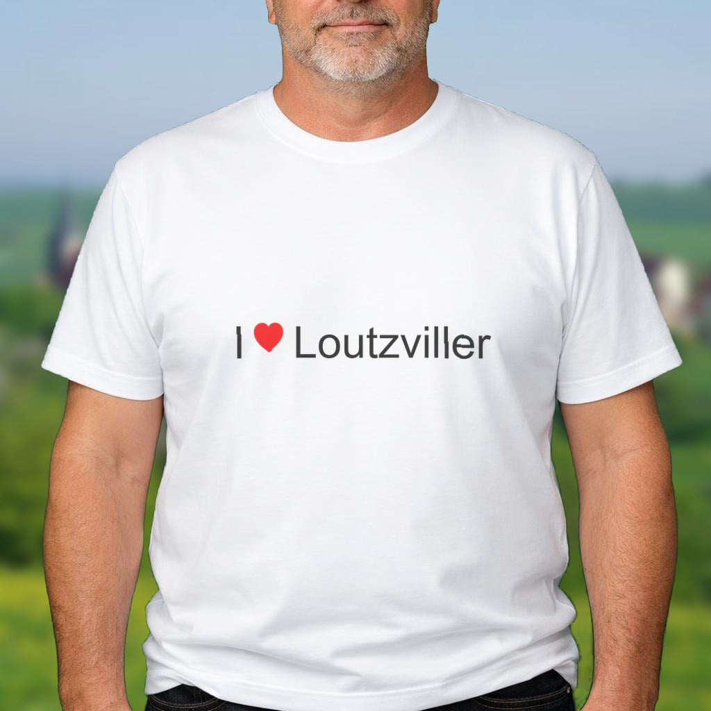 T-shirt I love loutzviller