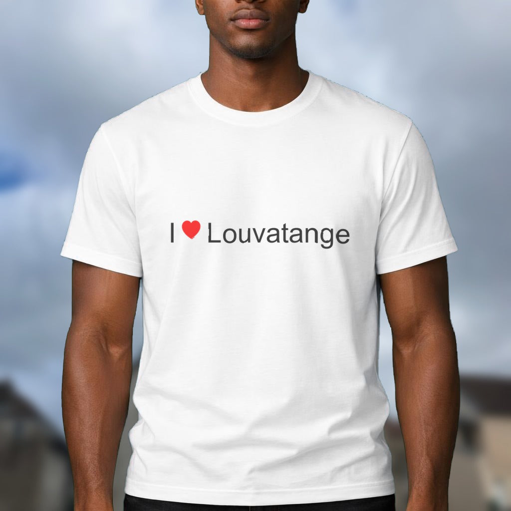 T-shirt I love louvatange