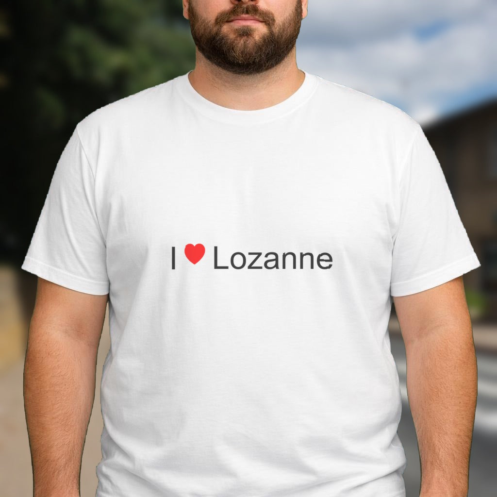 T-shirt I love lozanne