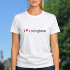 T-shirt I love lozinghem
