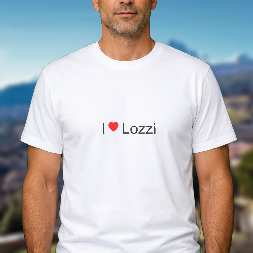 T-shirt I love lozzi