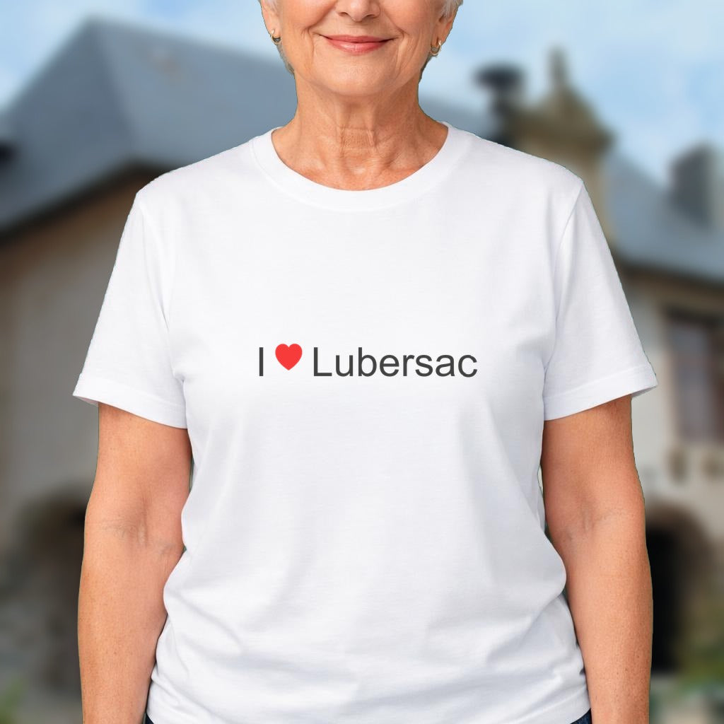 T-shirt I love lubersac