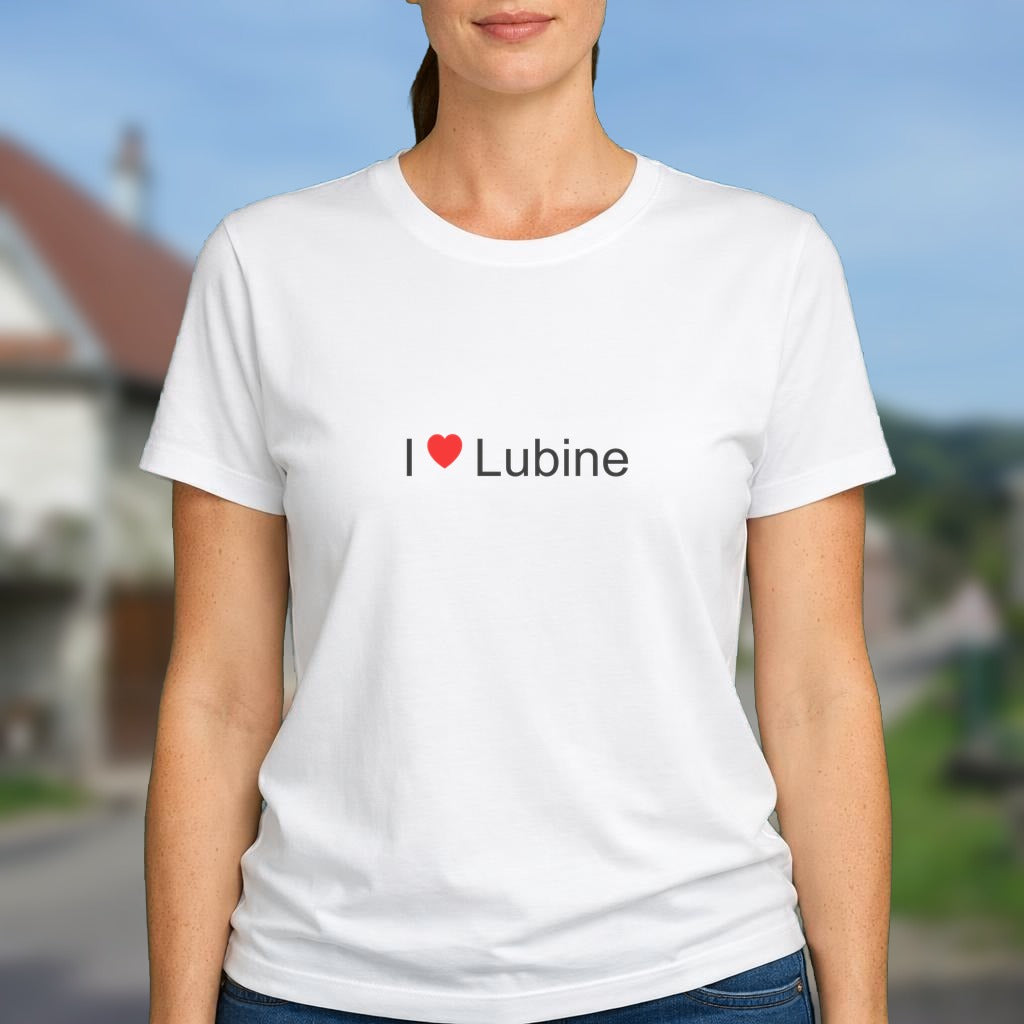 T-shirt I love lubine