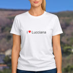 T-shirt I love lucciana