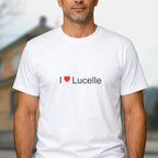 T-shirt I love lucelle
