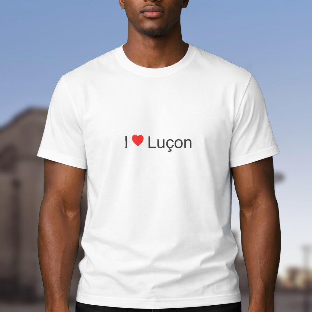 T-shirt I love luçon