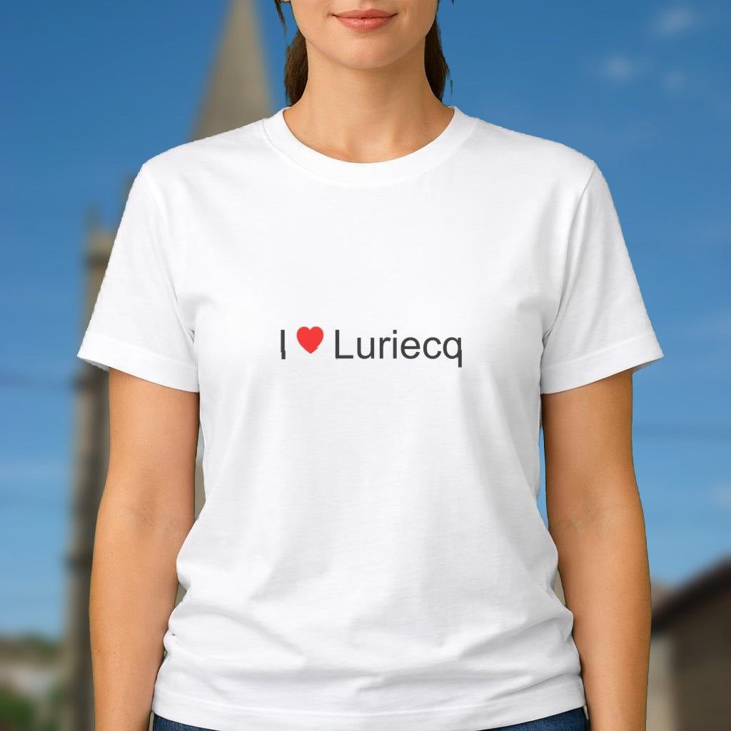 T-shirt I love luriecq
