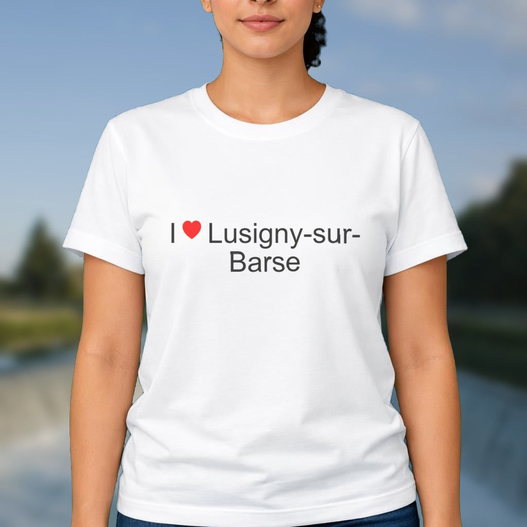 T-shirt I love lusigny-sur-barse