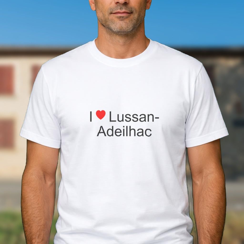 T-shirt I love lussan-adeilhac