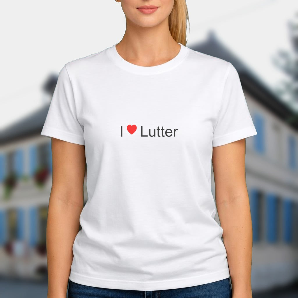 T-shirt I love lutter