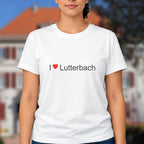 T-shirt I love lutterbach