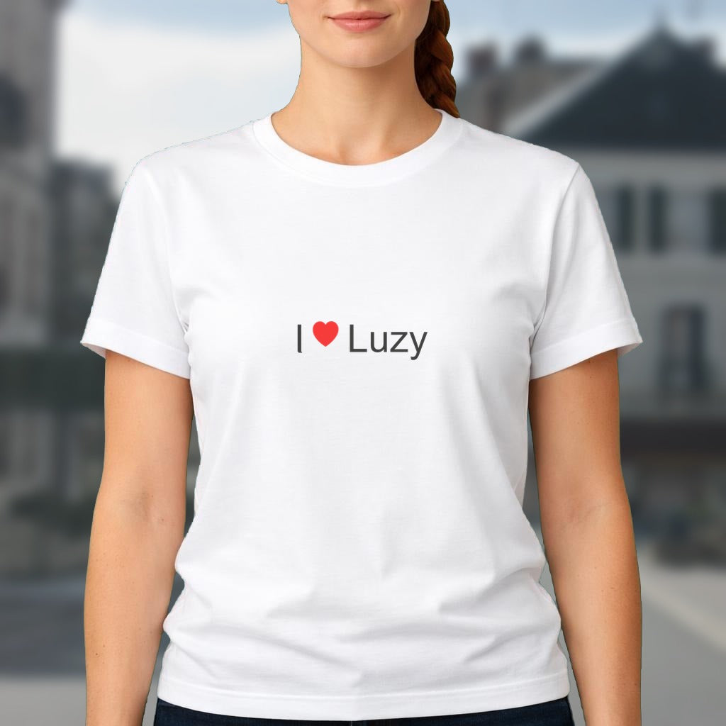 T-shirt I love luzy