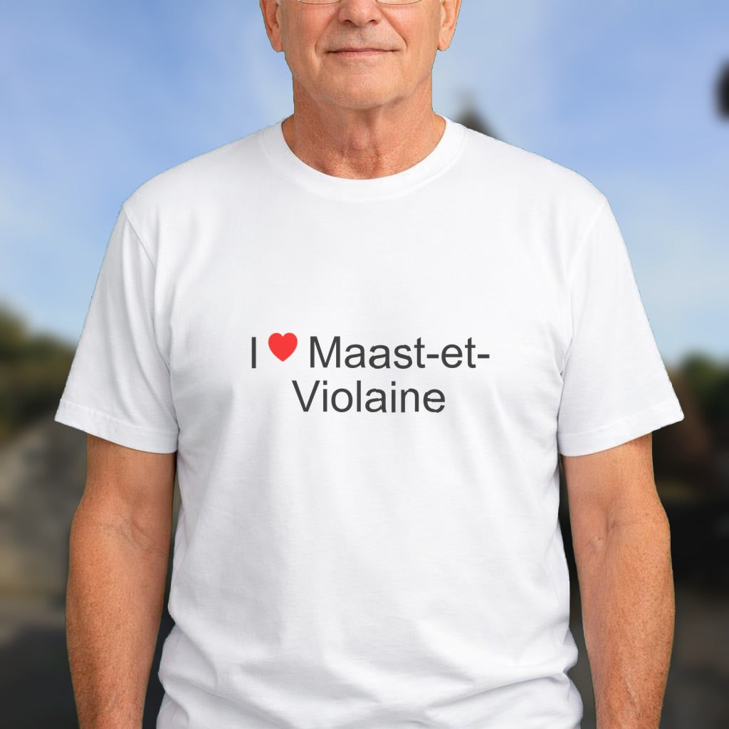 T-shirt I love maast-et-violaine