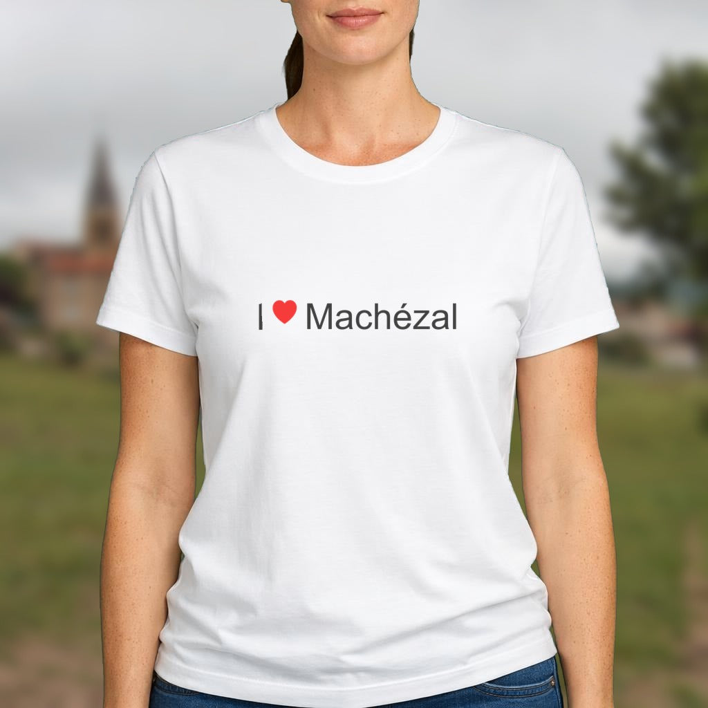T-shirt I love machézal
