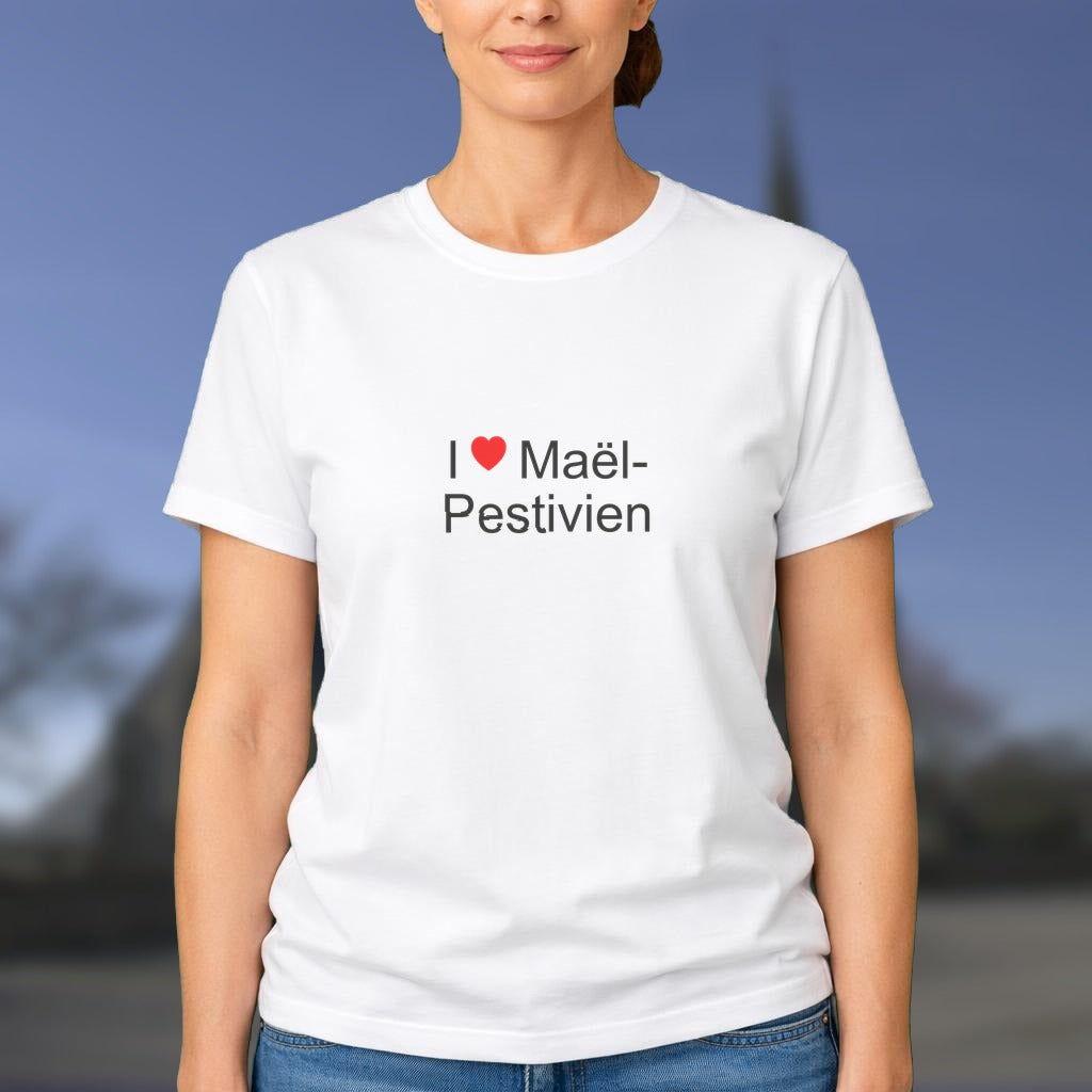 T-shirt I love maël-pestivien
