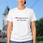 T-shirt I love magnicourt-en-comte