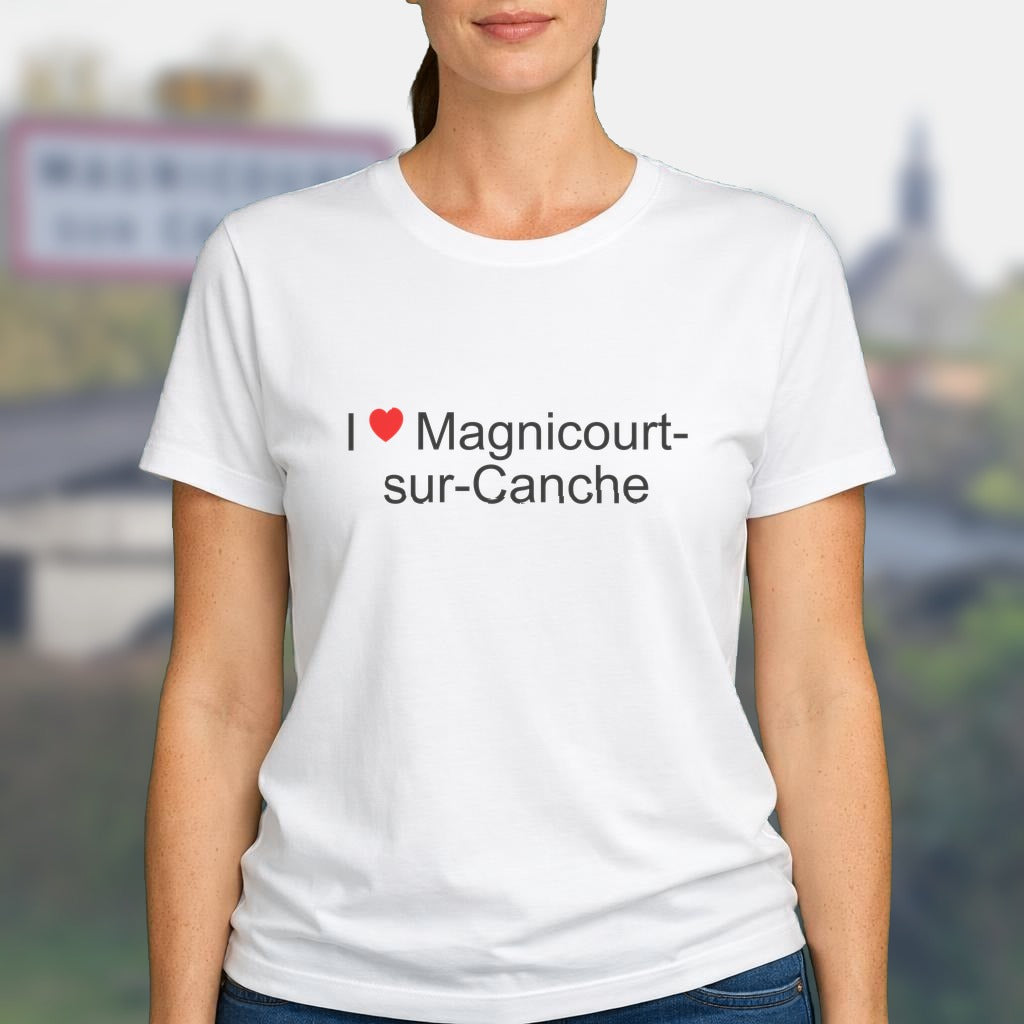 T-shirt I love magnicourt-sur-canche