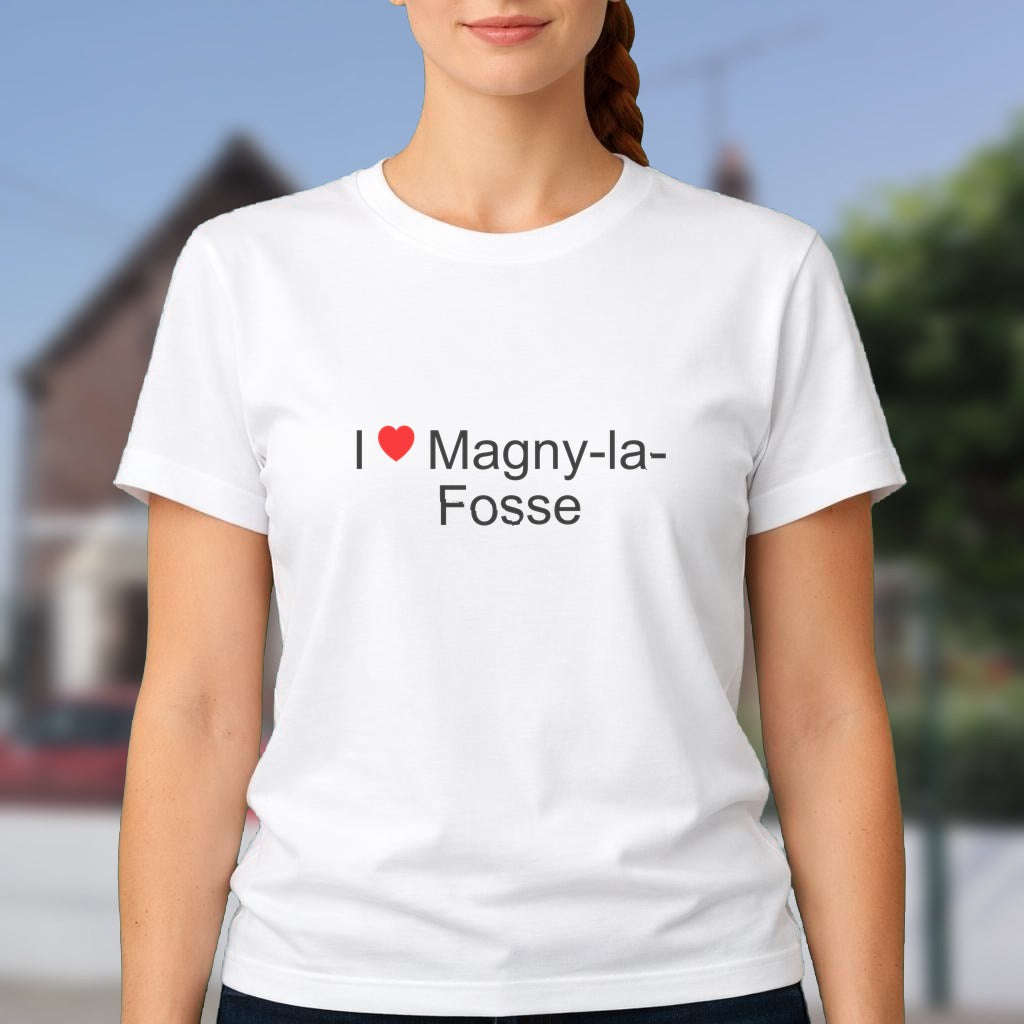 T-shirt I love magny-la-fosse