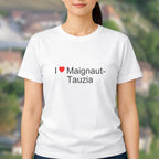 T-shirt I love maignaut-tauzia