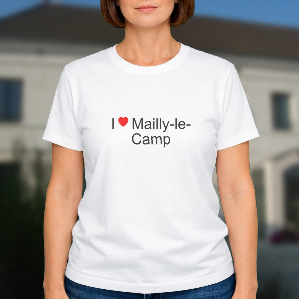 T-shirt I love mailly-le-camp