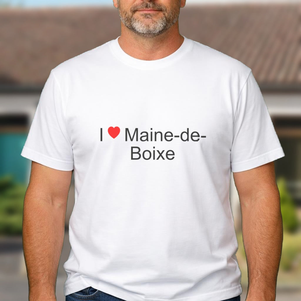 T-shirt I love maine-de-boixe