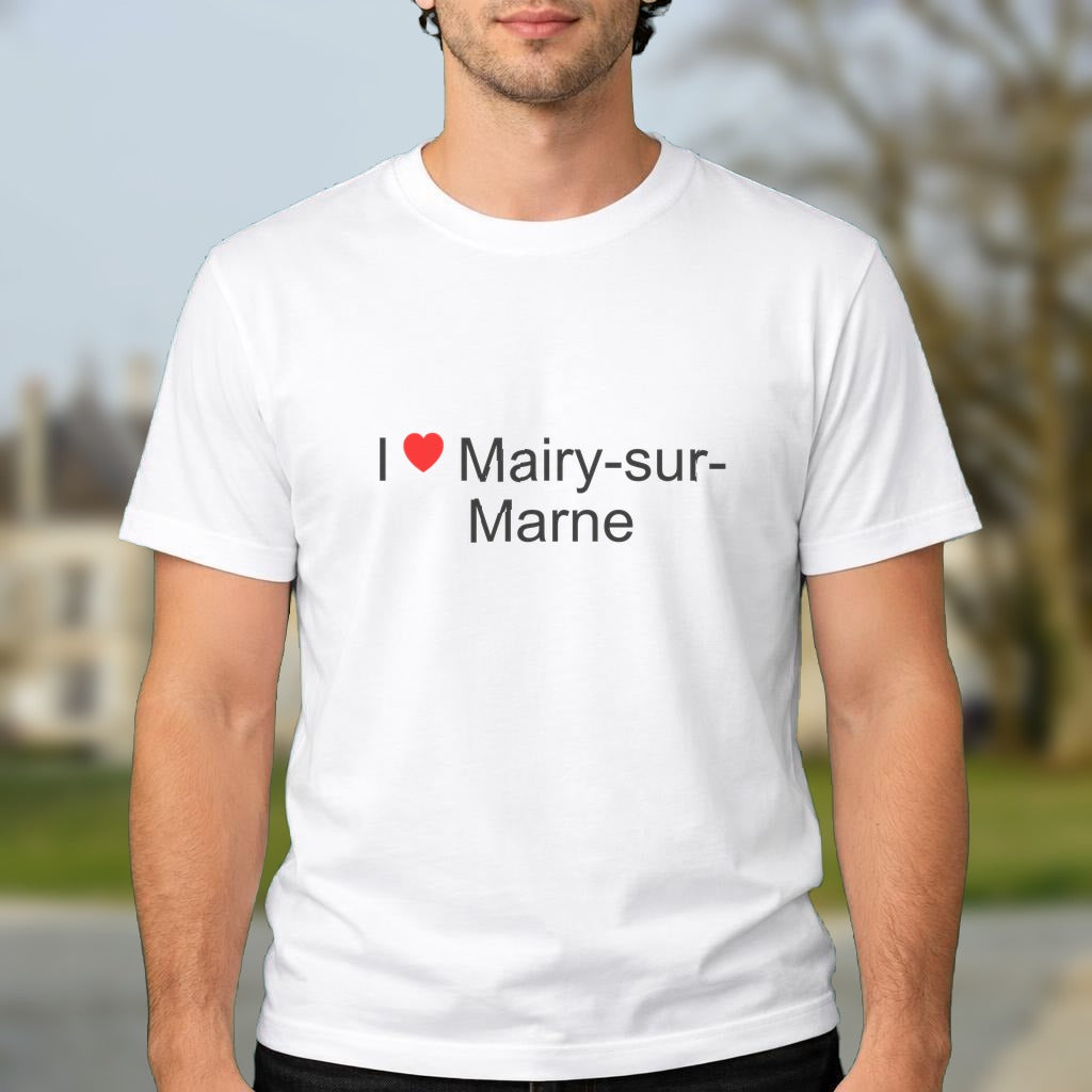 T-shirt I love mairy-sur-marne