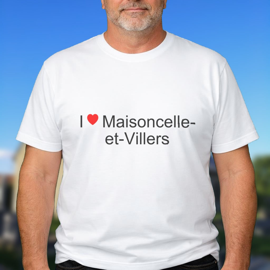 T-shirt I love maisoncelle-et-villers