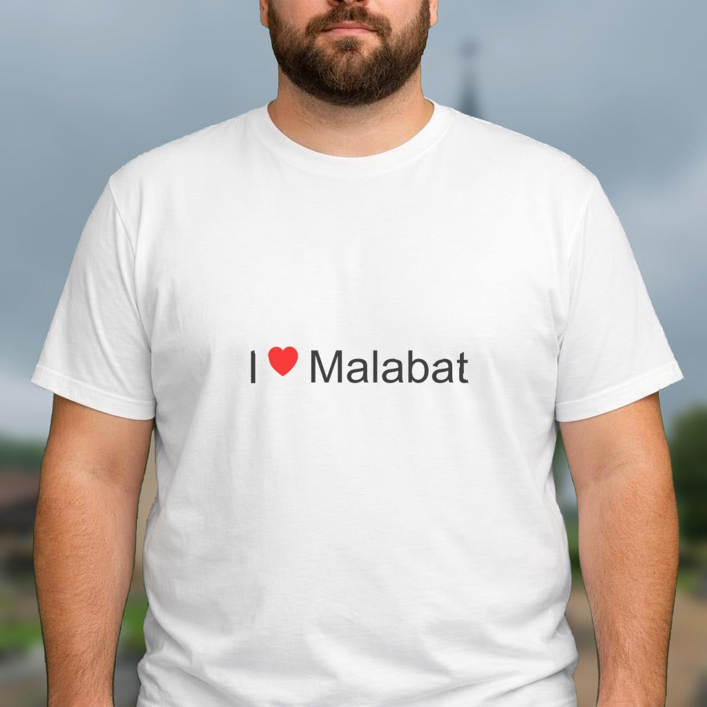 T-shirt I love malabat