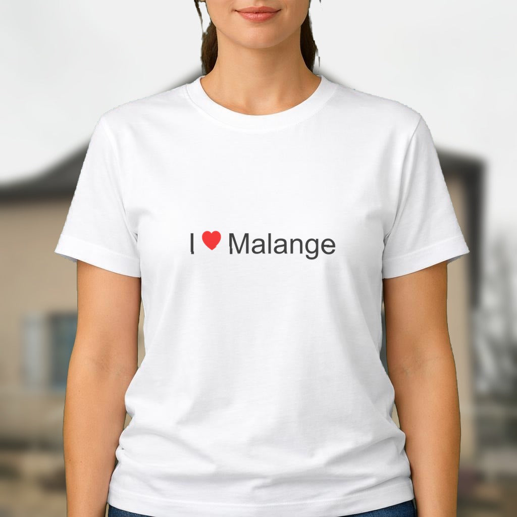 T-shirt I love malange