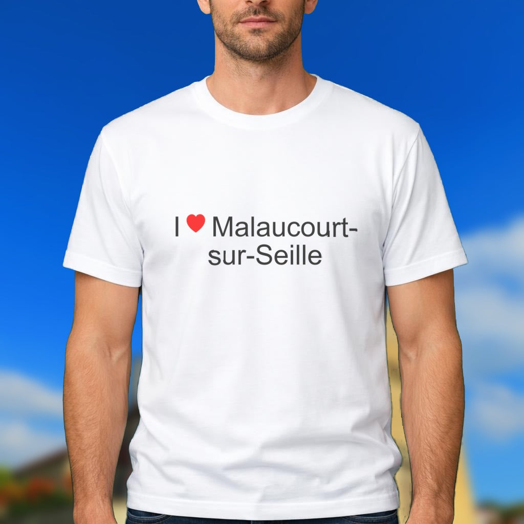 T-shirt I love malaucourt-sur-seille