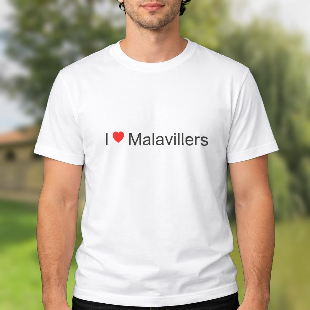 T-shirt I love malavillers