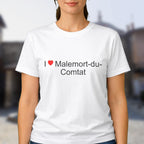 T-shirt I love malemort-du-comtat