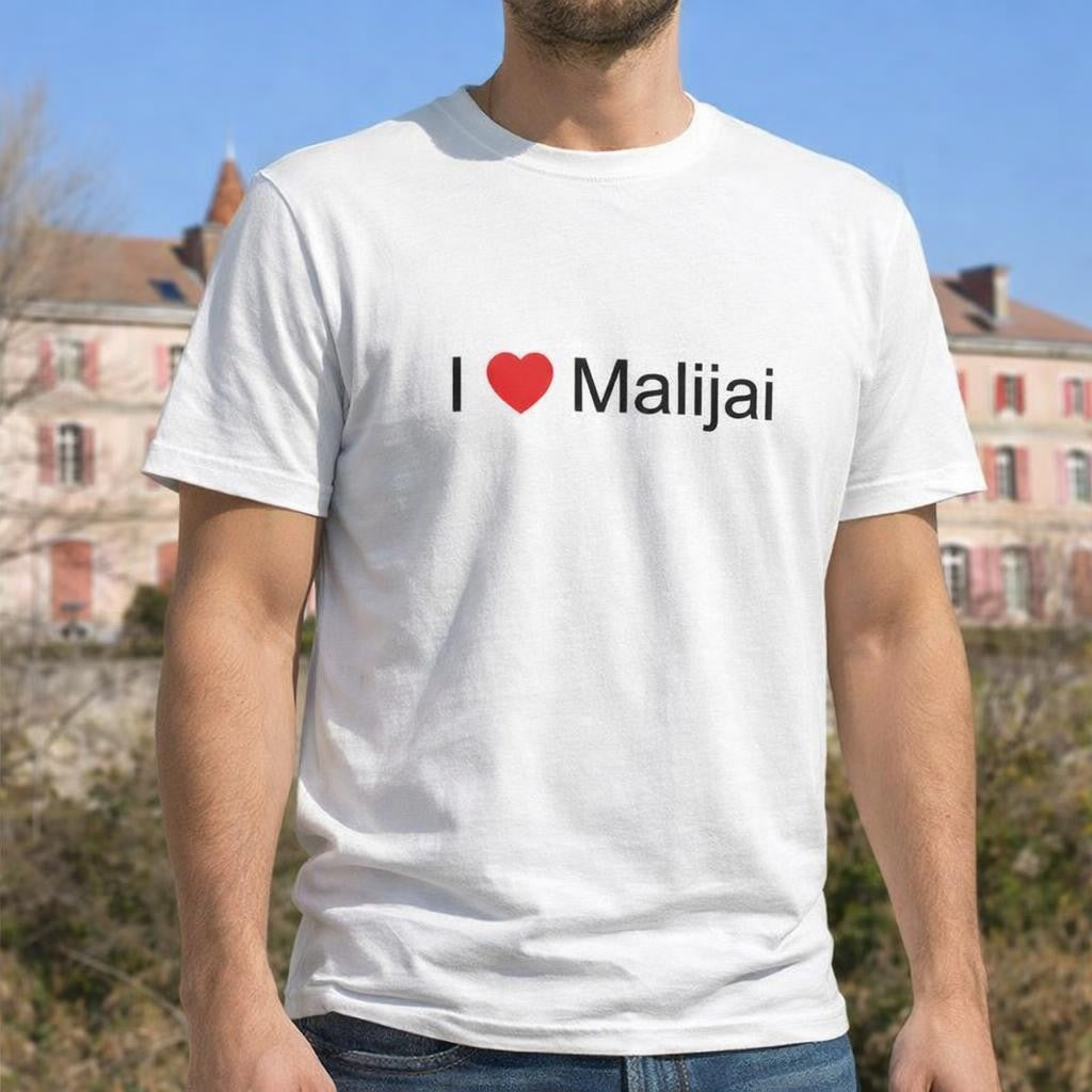 T-shirt I love malijai