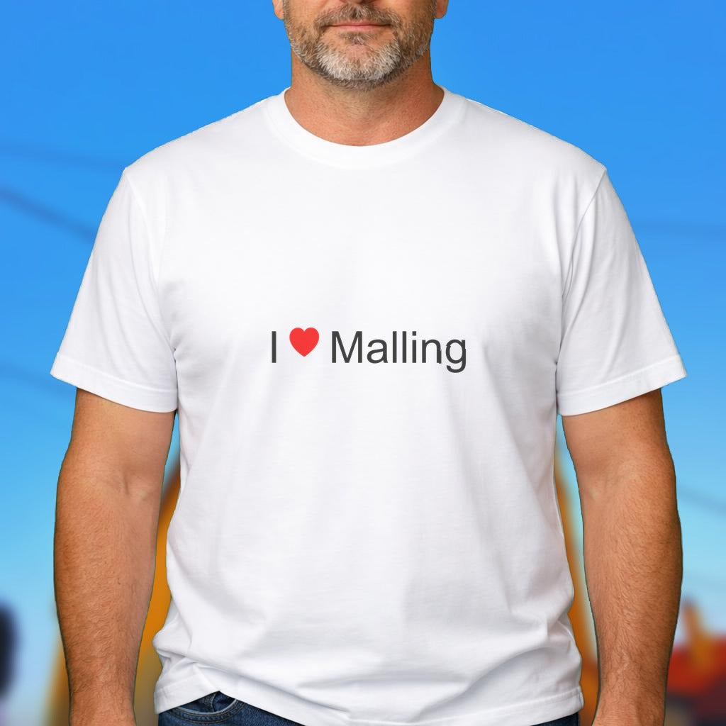 T-shirt I love malling