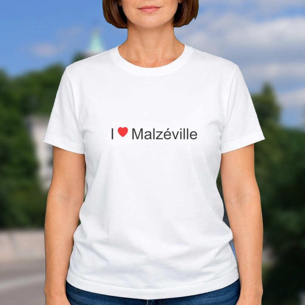 T-shirt I love malzéville