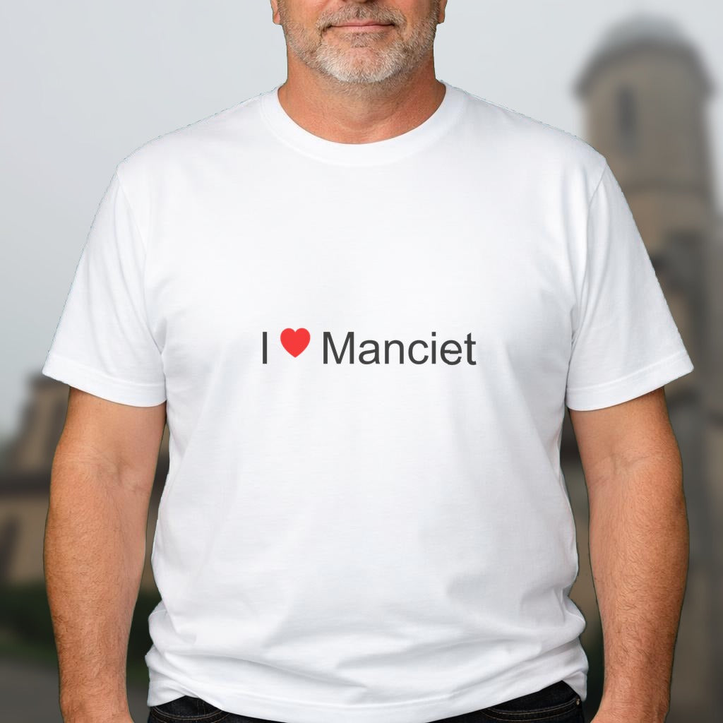 T-shirt I love manciet